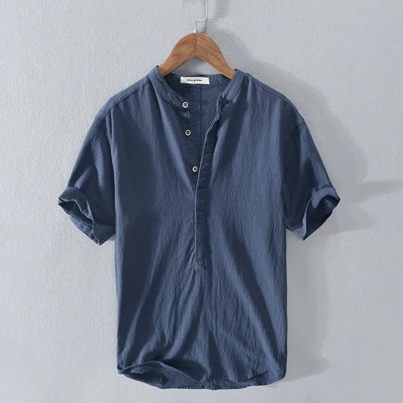 Malaga | Premium Linen Shirt with Ultra-Soft Fabric | Lightweight and Breathable for Summer Comfort 0