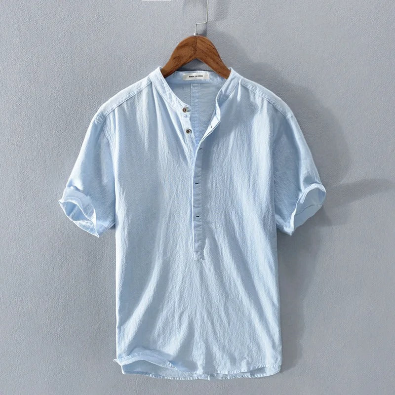 Malaga | Premium Linen Shirt with Ultra-Soft Fabric | Lightweight and Breathable for Summer Comfort 1