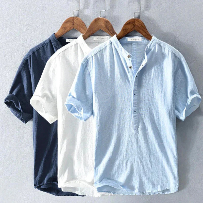 Malaga | Premium Linen Shirt with Ultra-Soft Fabric | Lightweight and Breathable for Summer Comfort 4