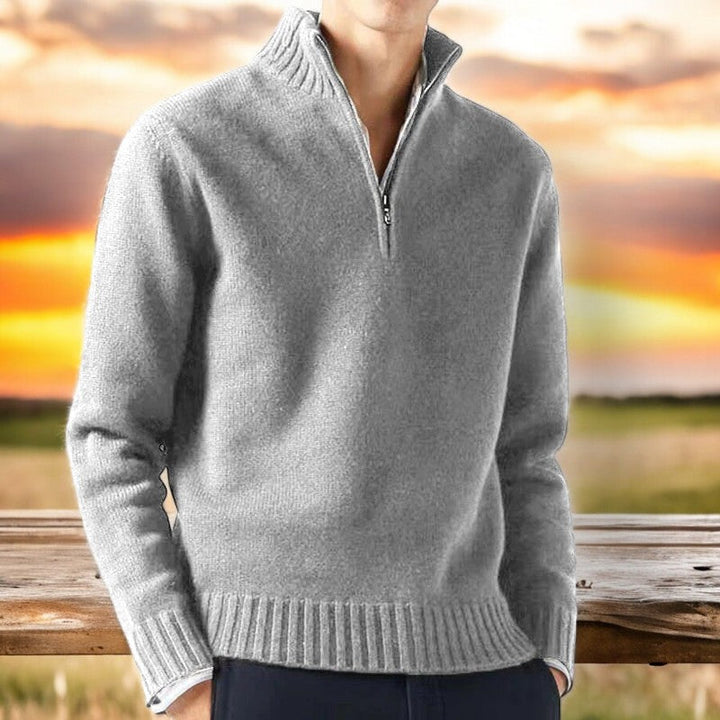Milancia | Cashmere Sweater with Quarter-Zip Design | Unmatched Comfort for Everyday Wear 3