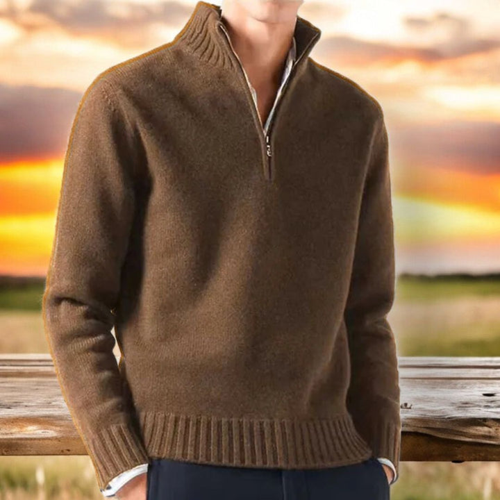 Milancia | Cashmere Sweater with Quarter-Zip Design | Unmatched Comfort for Everyday Wear 5