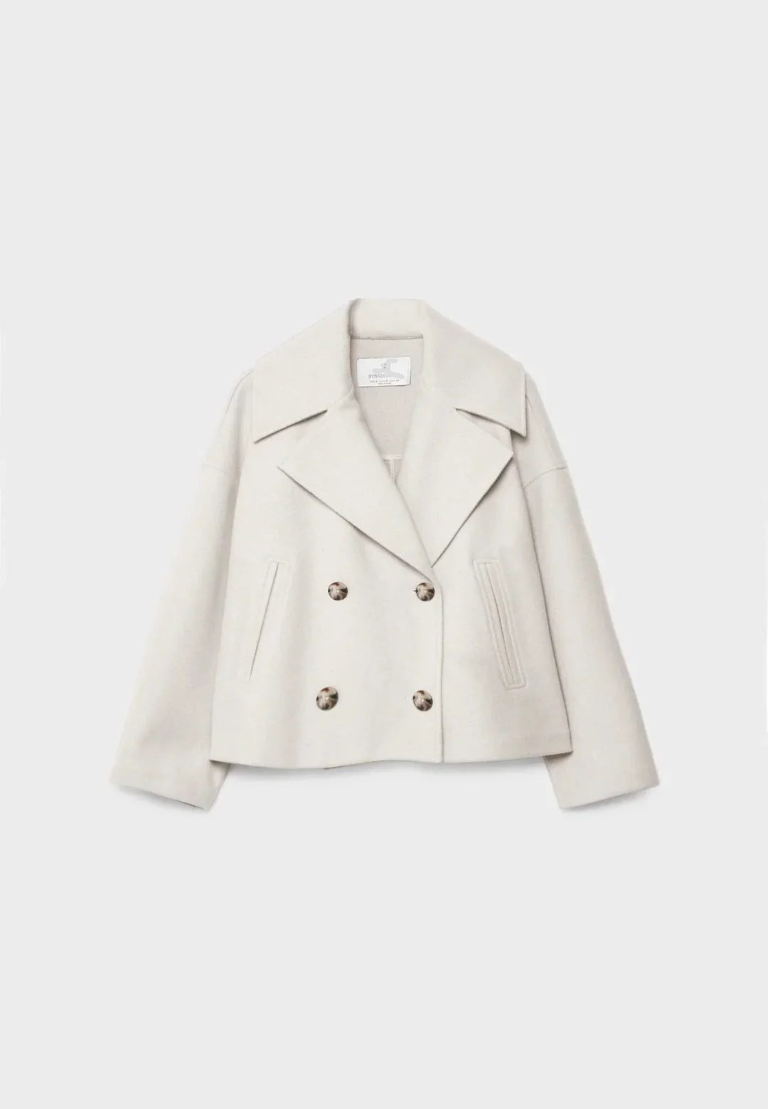 Modern Layering | Women's Wool Coat Jacket with Boxy Silhouette | Stylish Comfort for Day to Night 5