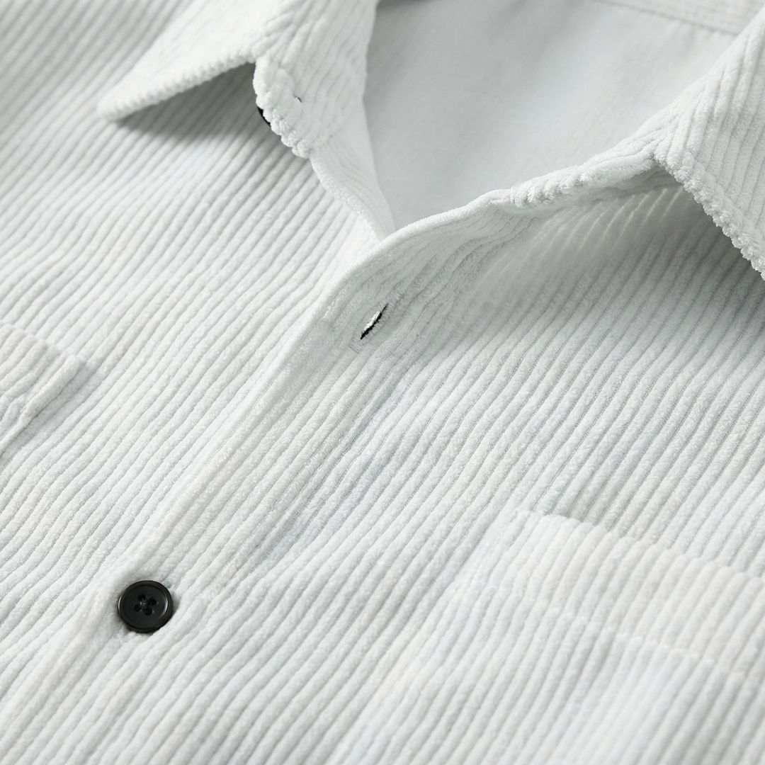 Napoli Collection | Corduroy Lapel Shirt with Premium Cotton Blend | Stylish Casual Wear for Versatile Outfits 6