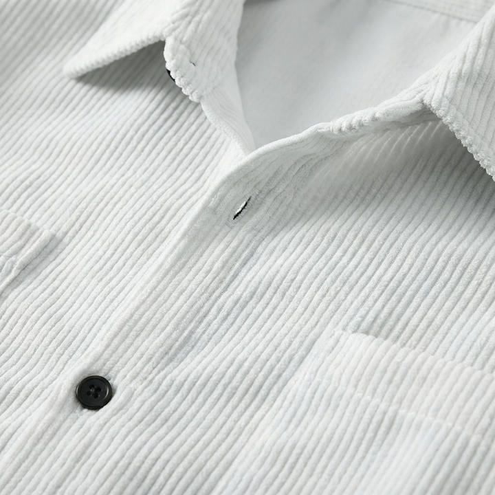 Napoli Collection | Corduroy Lapel Shirt with Premium Cotton Blend | Stylish Casual Wear for Versatile Outfits 6