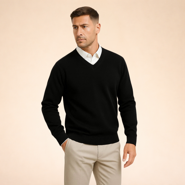 Noah Collection | Cashmere Sweater for Men with Slim Fit Design | Luxurious Comfort for Year-Round Wear 0
