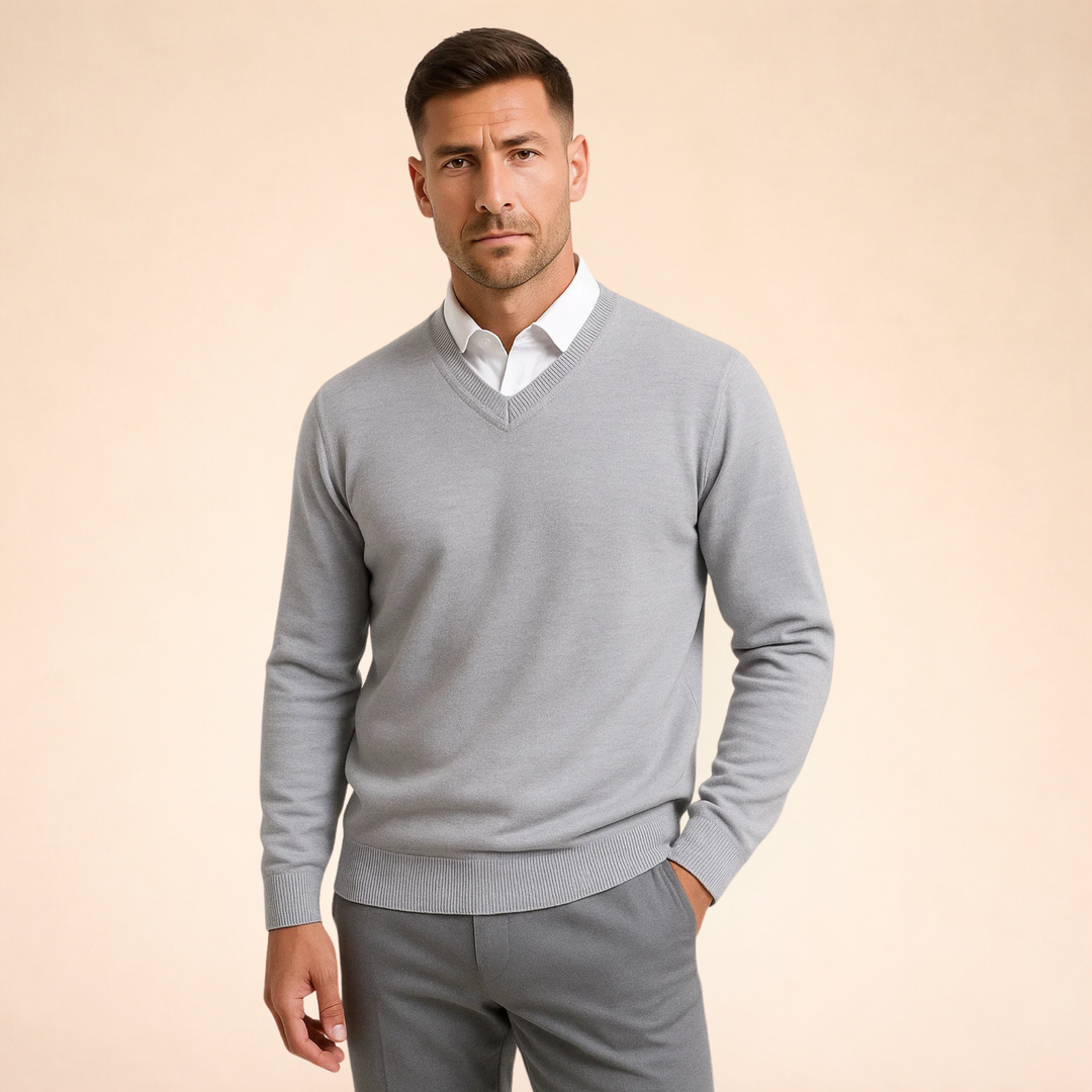 Noah Collection | Cashmere Sweater for Men with Slim Fit Design | Luxurious Comfort for Year-Round Wear 2