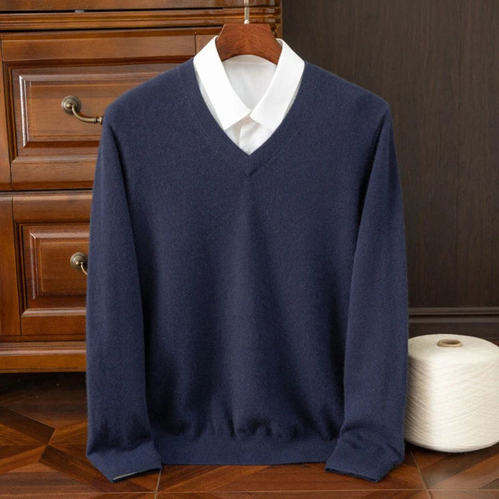 Olympia Collection | Merino V-Neck Sweater with Ultra-Soft Fabric | Perfect Fit for All-Day Comfort 2