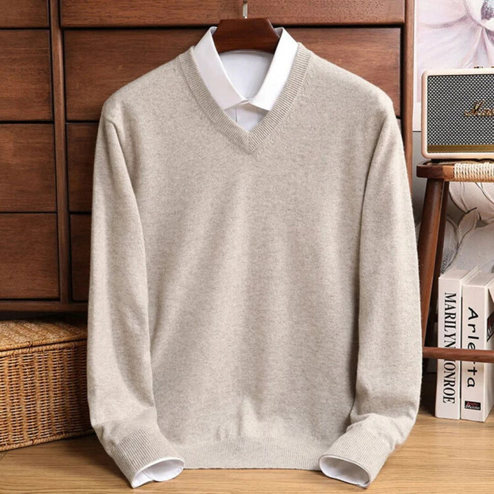 Olympia Collection | Merino V-Neck Sweater with Ultra-Soft Fabric | Perfect Fit for All-Day Comfort 3