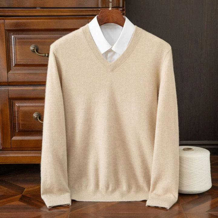 Olympia Collection | Merino V-Neck Sweater with Ultra-Soft Fabric | Perfect Fit for All-Day Comfort 5