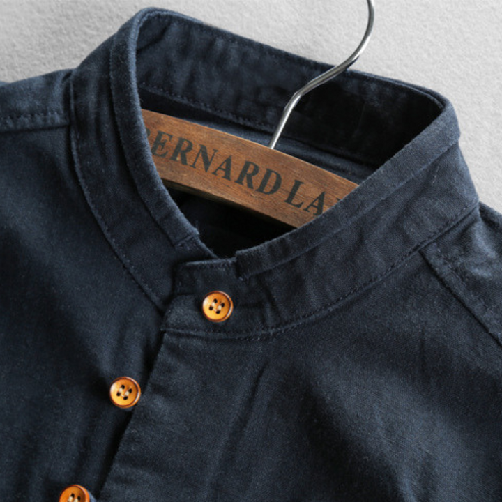 Sapporo Collection | Japanese Style Shirt with Ultra-Soft Linen | Unique Comfort for Everyday Wear 1