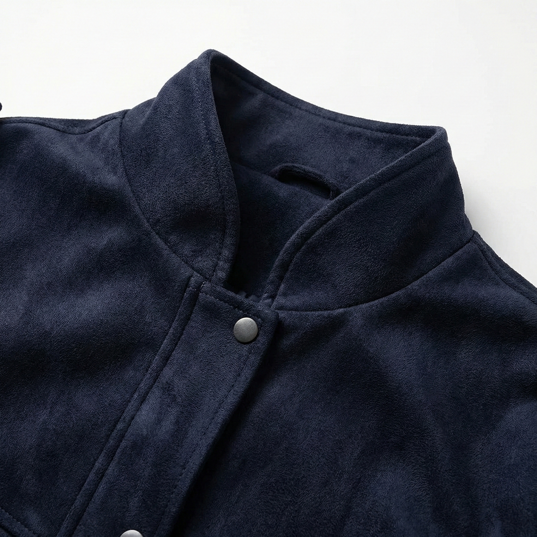 Suede Fleece Jacket | Premium Soft Material with Spacious Pockets | Stylish Layering for Comfort 2