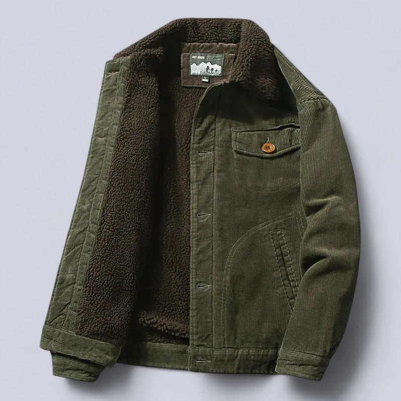 Summit Collection | Corduroy Jacket with Ultra-Soft Padding | Stylish Outerwear for Autumn Comfort 0