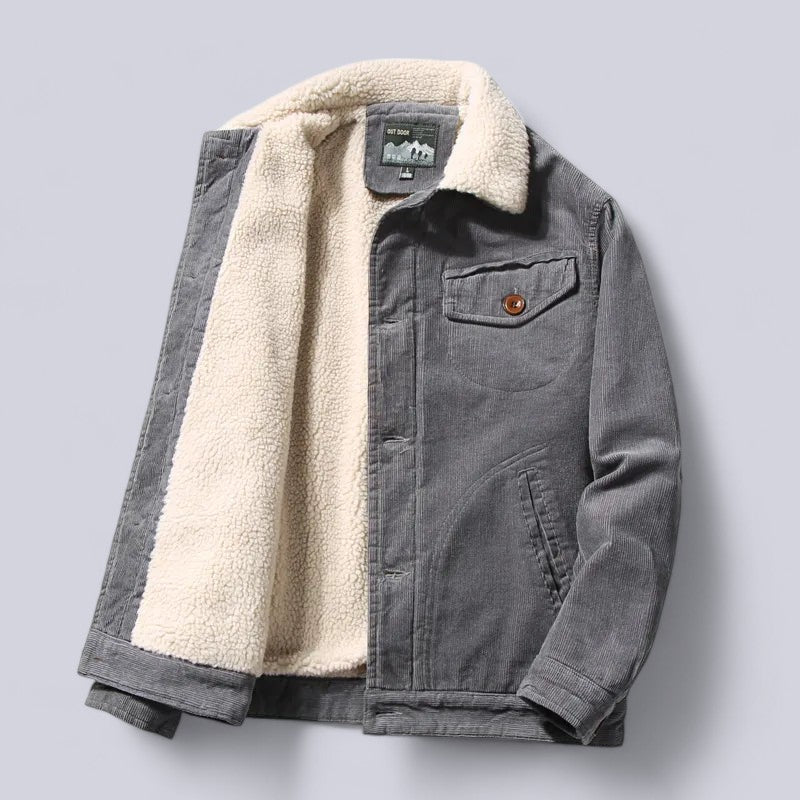 Summit Collection | Corduroy Jacket with Ultra-Soft Padding | Stylish Outerwear for Autumn Comfort 3