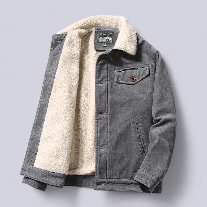 Summit Collection | Corduroy Jacket with Ultra-Soft Padding | Stylish Outerwear for Autumn Comfort 3