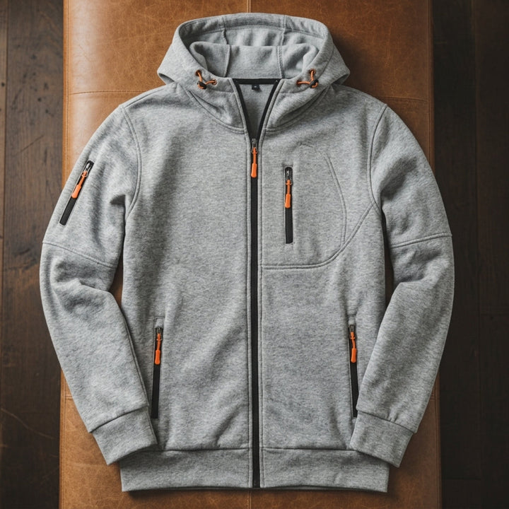 Tavian | Zip Hoodie with Pockets for Style & Comfort | Soft Cotton Blend 1