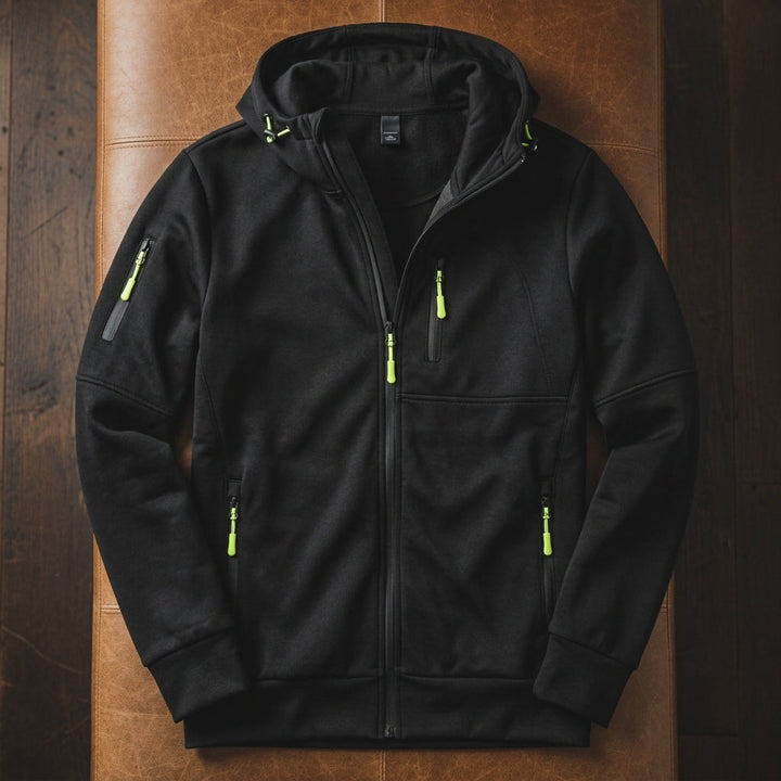 Tavian | Zip Hoodie with Pockets for Style & Comfort | Soft Cotton Blend 4