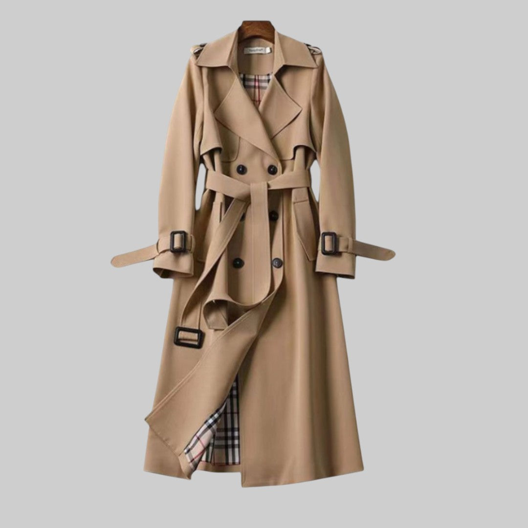 Timeless Trench Coat | Women's Elegant Outerwear with Tailored Fit | Versatile Layering for Any Occasion 0