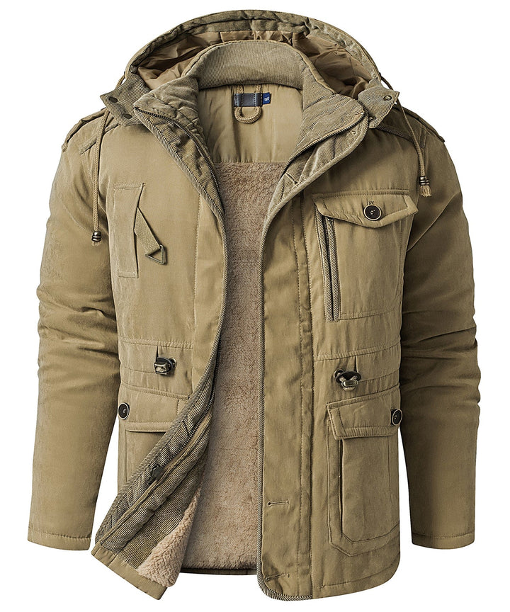 Titan Expedition | Cold-Weather Jacket with Adjustable Waist & Heavyweight Hood | Durable Insulation for Ultimate Warmth 0