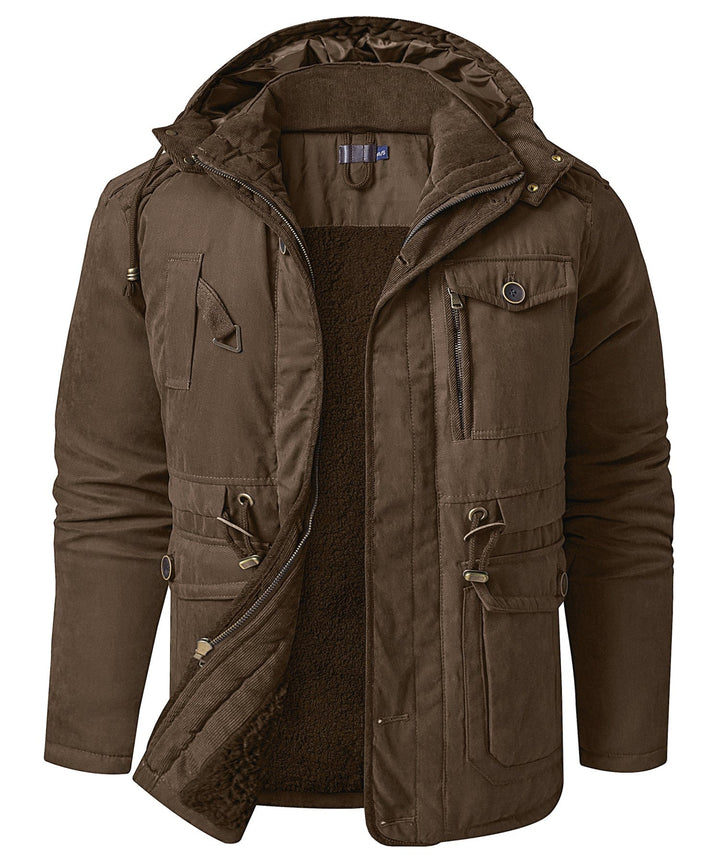 Titan Expedition | Cold-Weather Jacket with Adjustable Waist & Heavyweight Hood | Durable Insulation for Ultimate Warmth 11