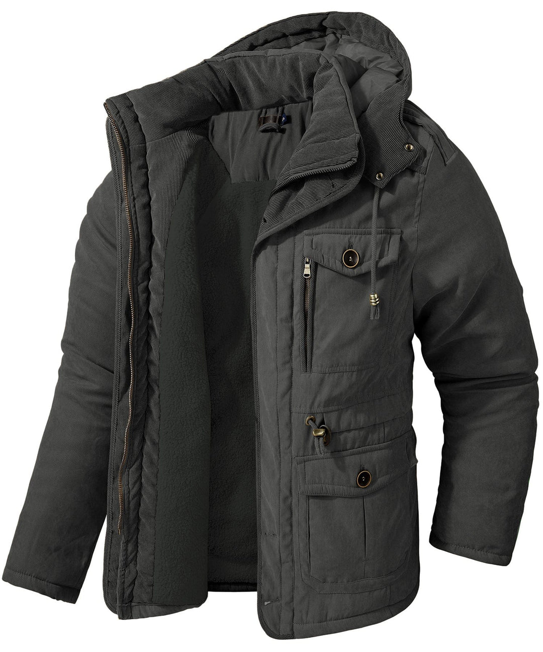 Titan Expedition | Cold-Weather Jacket with Adjustable Waist & Heavyweight Hood | Durable Insulation for Ultimate Warmth 4