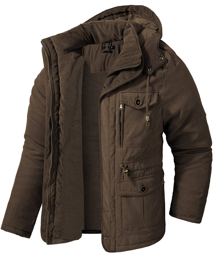 Titan Expedition | Cold-Weather Jacket with Adjustable Waist & Heavyweight Hood | Durable Insulation for Ultimate Warmth 5
