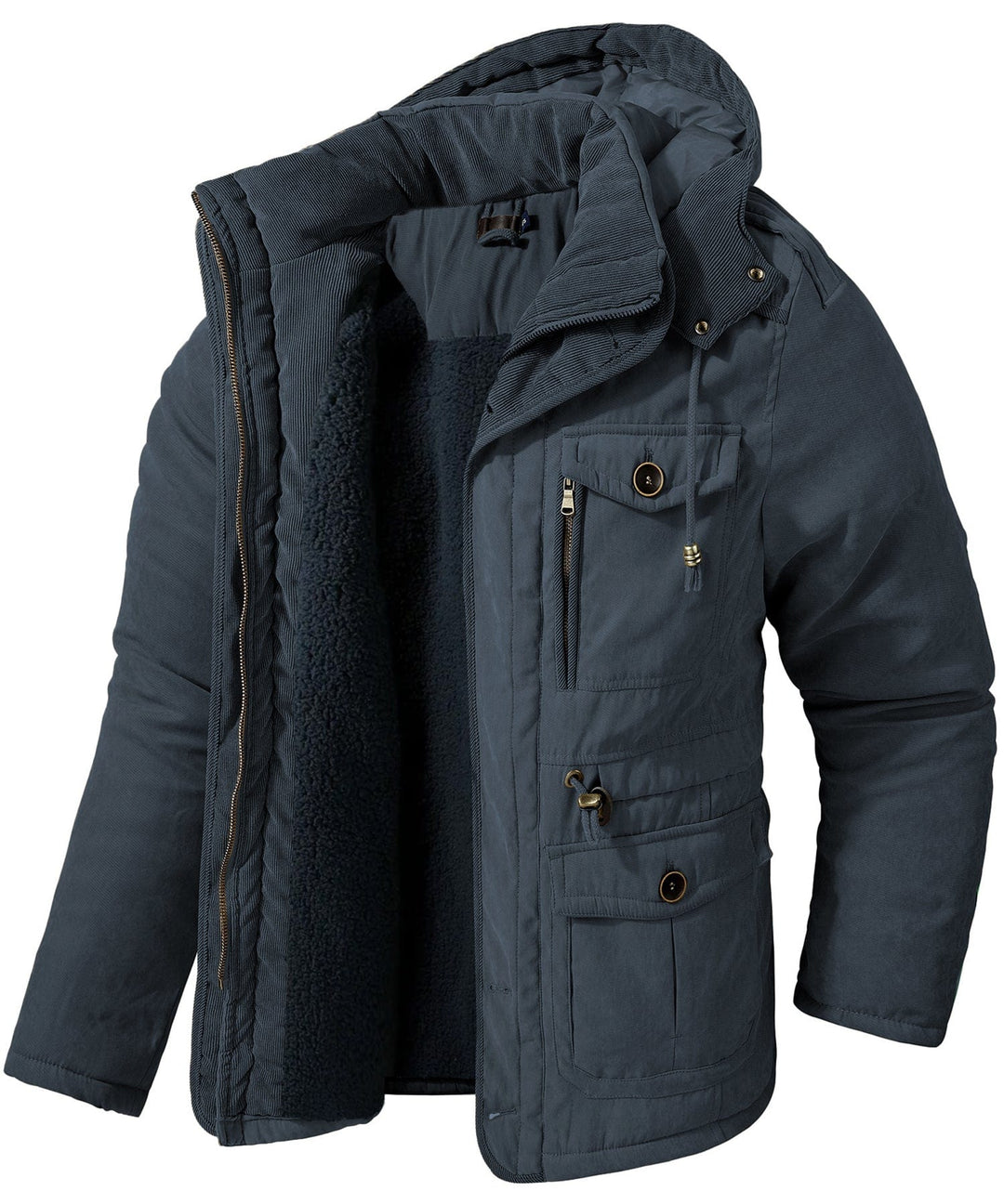 Titan Expedition | Cold-Weather Jacket with Adjustable Waist & Heavyweight Hood | Durable Insulation for Ultimate Warmth 6