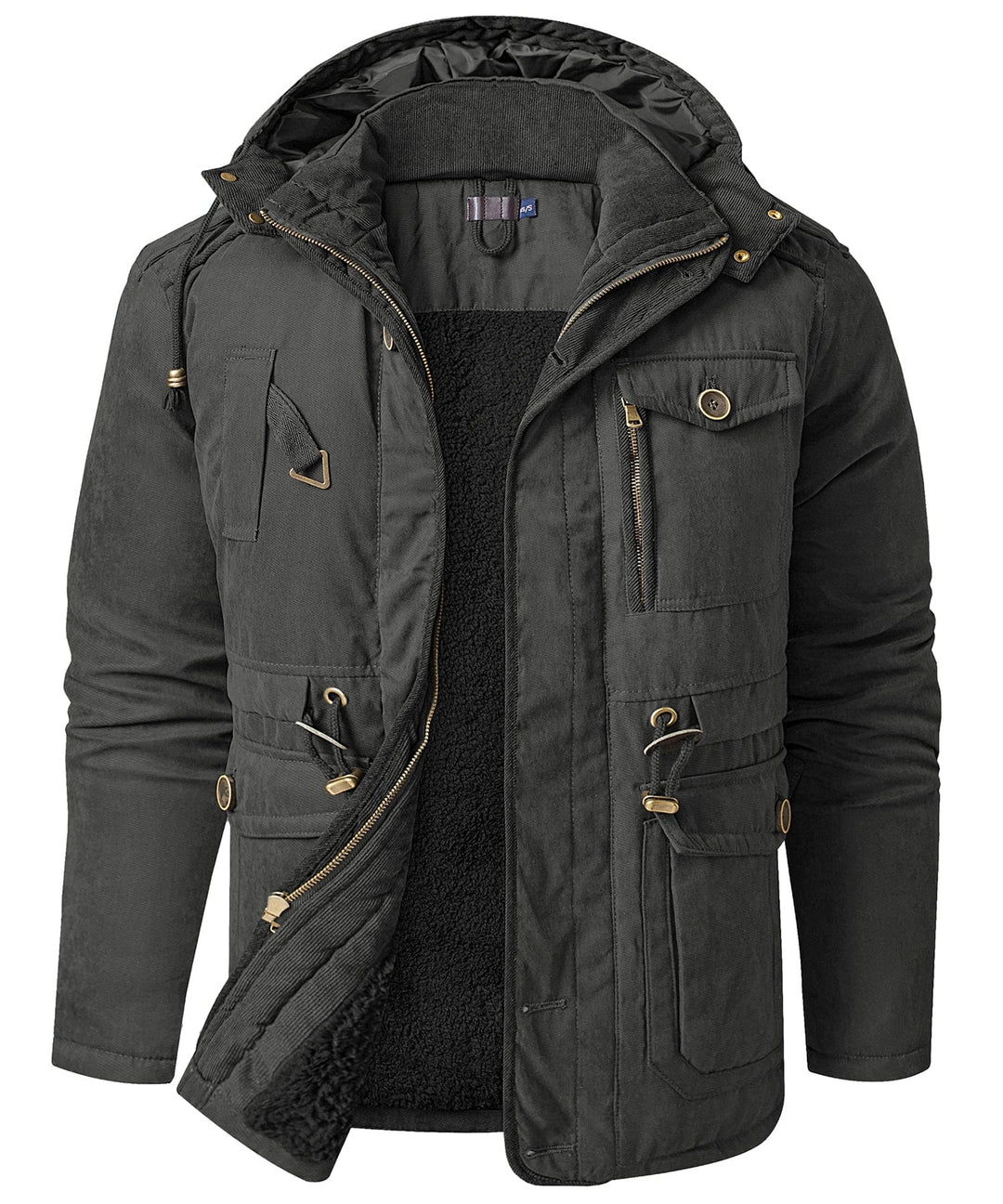 Titan Expedition | Cold-Weather Jacket with Adjustable Waist & Heavyweight Hood | Durable Insulation for Ultimate Warmth 8