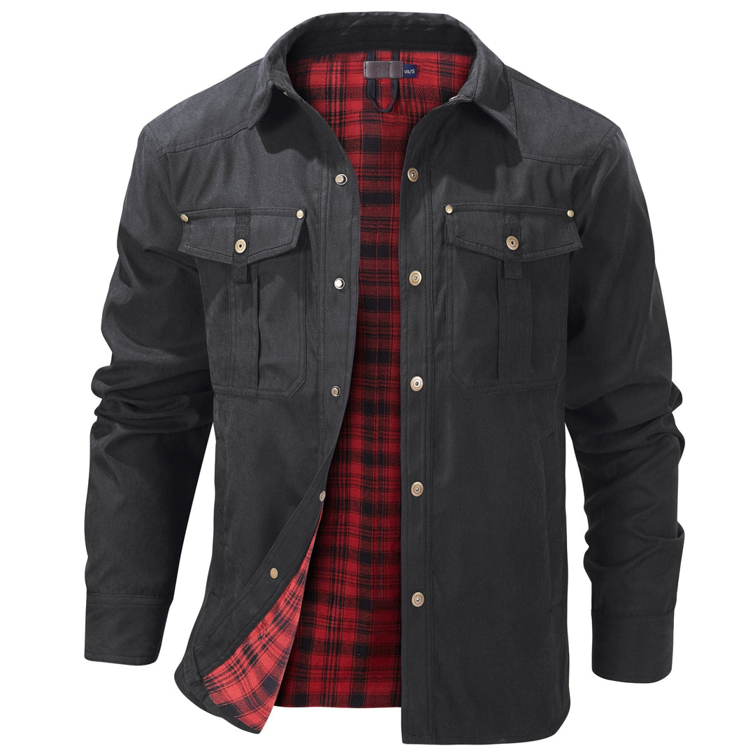 Traverse | Insulated Jacket with Cozy Cotton-Flannel Blend | Versatile Outdoor and City Wear 0