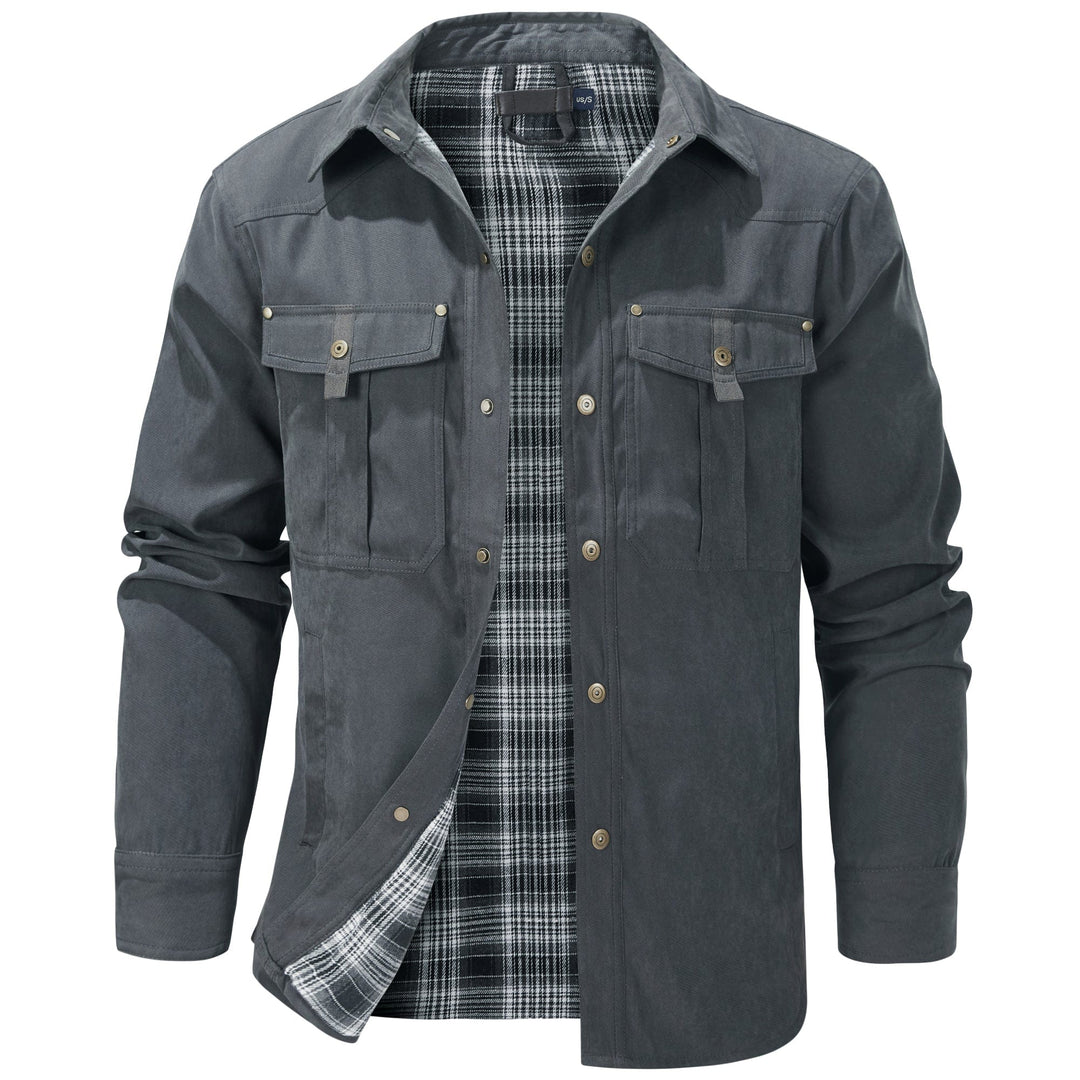 Traverse | Insulated Jacket with Cozy Cotton-Flannel Blend | Versatile Outdoor and City Wear 1