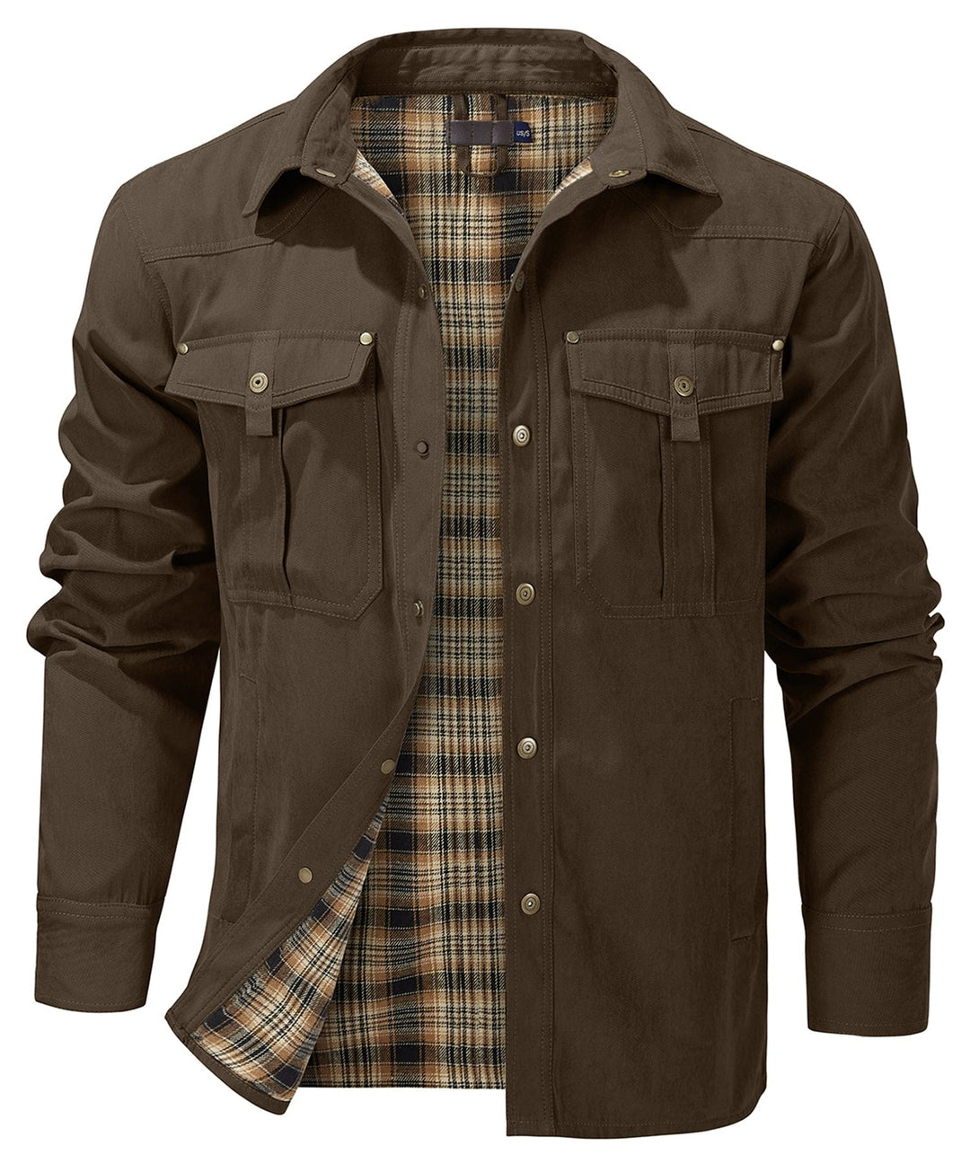 Traverse | Insulated Jacket with Cozy Cotton-Flannel Blend | Versatile Outdoor and City Wear 4