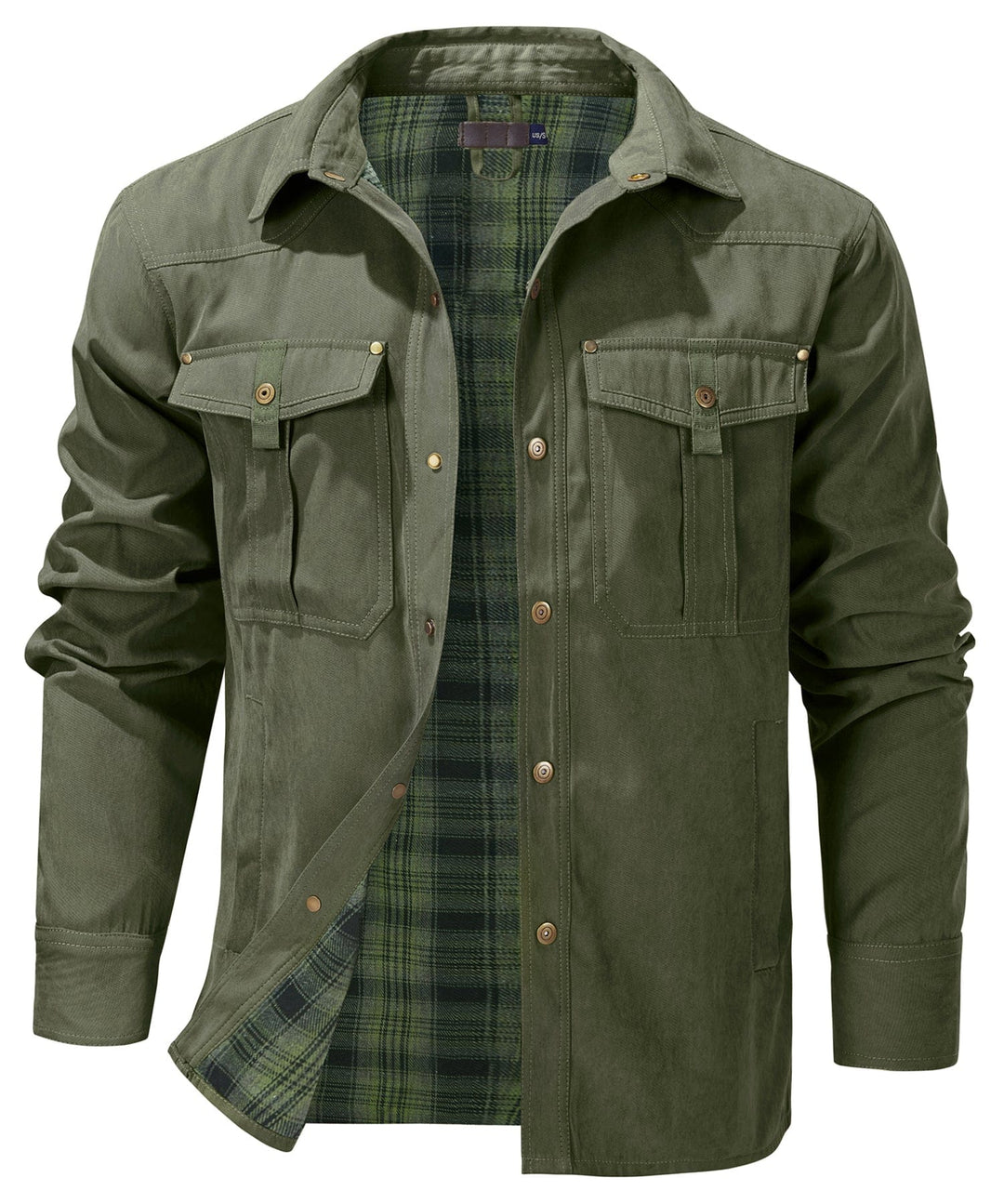 Traverse | Insulated Jacket with Cozy Cotton-Flannel Blend | Versatile Outdoor and City Wear 5