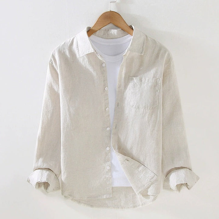 Tropicana | 100% Linen Shirt with Ultra-Soft Comfort | Lightweight & Breathable for Warm Weather 1