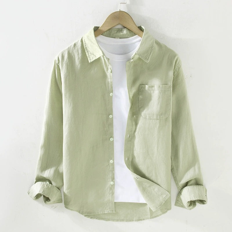 Tropicana | 100% Linen Shirt with Ultra-Soft Comfort | Lightweight & Breathable for Warm Weather 2