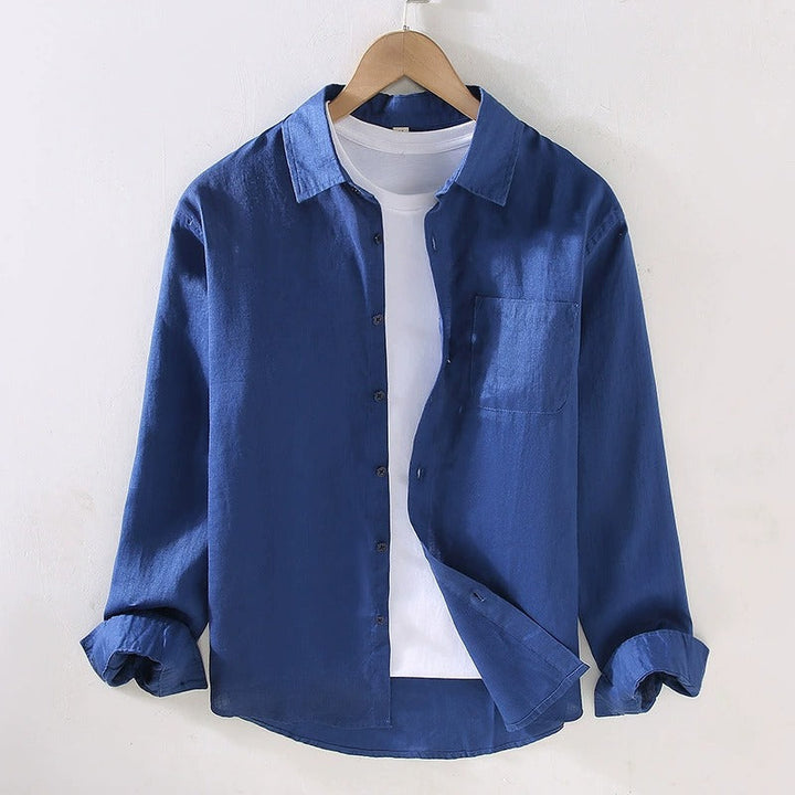 Tropicana | 100% Linen Shirt with Ultra-Soft Comfort | Lightweight & Breathable for Warm Weather 3