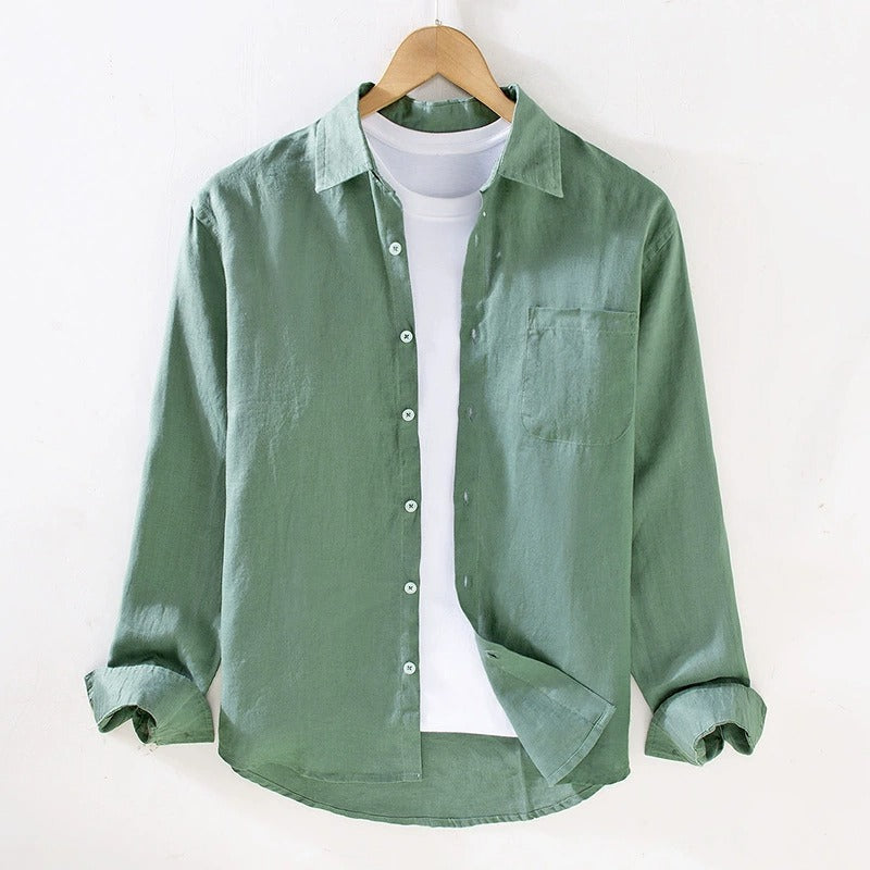 Tropicana | 100% Linen Shirt with Ultra-Soft Comfort | Lightweight & Breathable for Warm Weather 7