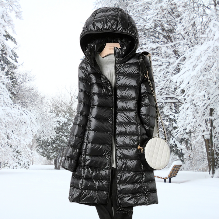 Ultralight Down Jacket Women | Waterproof & Breathable with Detachable Hood | Stylish Autumn Comfort 2
