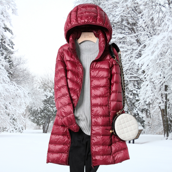 Ultralight Down Jacket Women | Waterproof & Breathable with Detachable Hood | Stylish Autumn Comfort 5