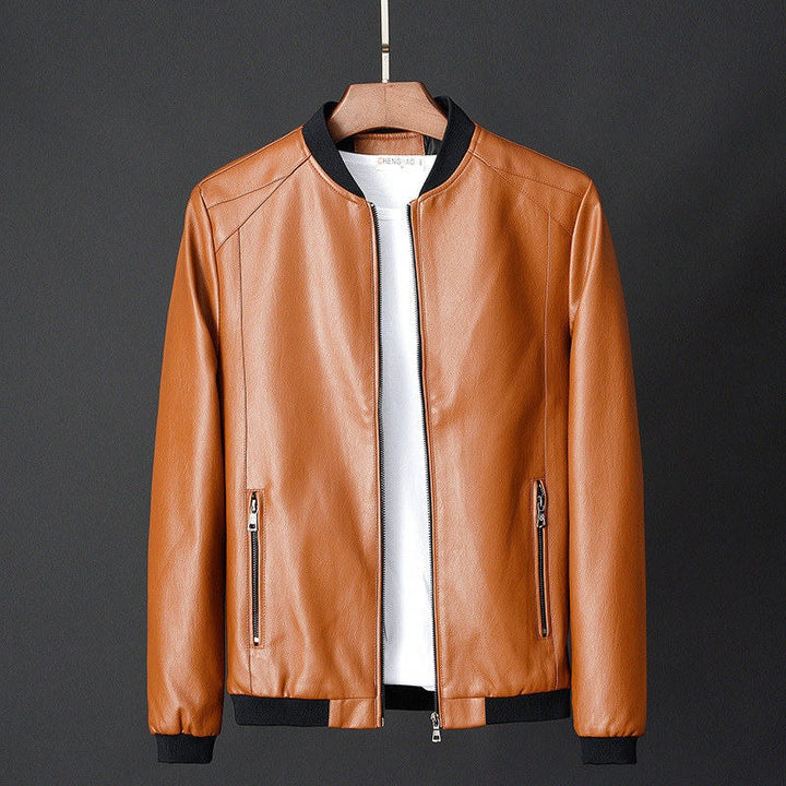Urban Edge | Leather Motorcycle Jacket with Weather-Resistant Design | Stylish and Comfortable Fit for City Riders 0