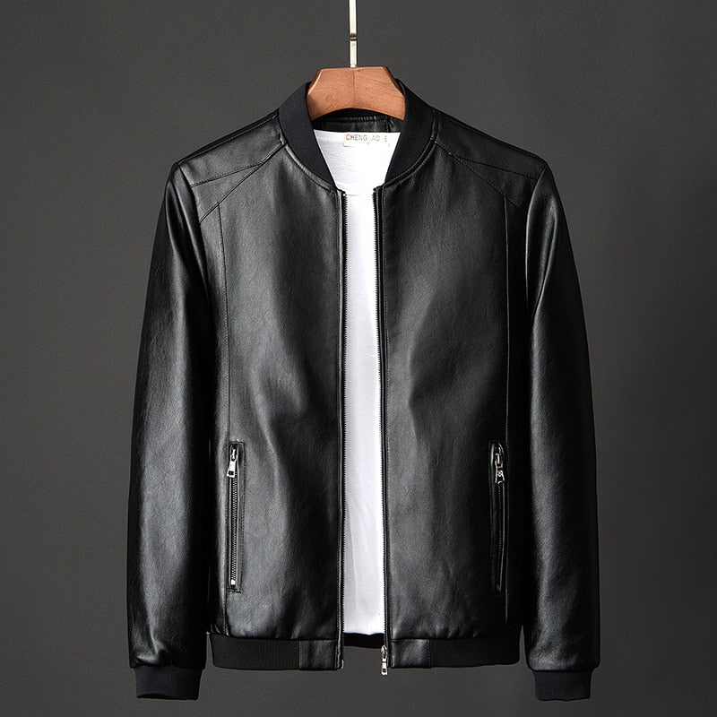 Urban Edge | Leather Motorcycle Jacket with Weather-Resistant Design | Stylish and Comfortable Fit for City Riders 2