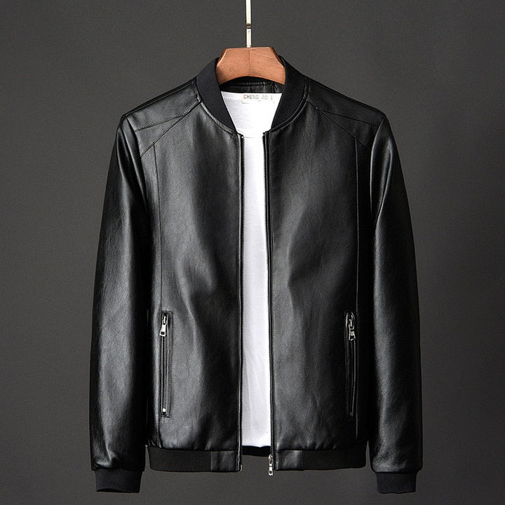 Urban Edge | Leather Motorcycle Jacket with Weather-Resistant Design | Stylish and Comfortable Fit for City Riders 2