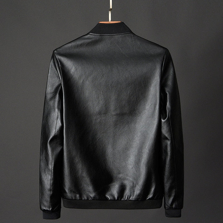Urban Edge | Leather Motorcycle Jacket with Weather-Resistant Design | Stylish and Comfortable Fit for City Riders 3