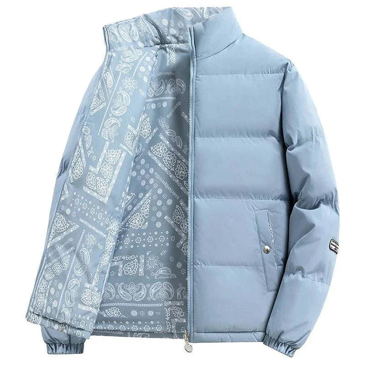 Urban Style | Puffer Jacket for Women with Unique Bandana Detailing | Warm Winter Outerwear 3