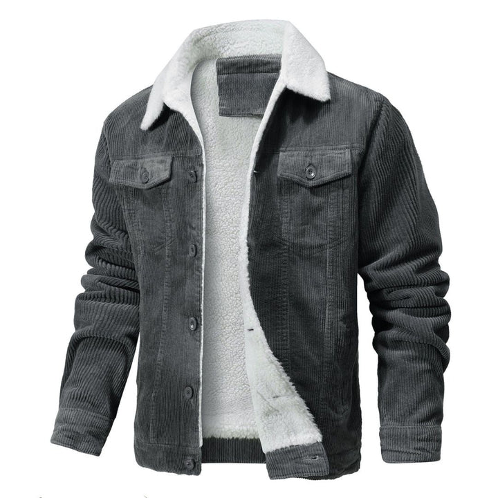 Vintage Charm | Sherpa-Lined Bomber Jacket with Spacious Pockets | Stylish Warmth for Cold Weather 2