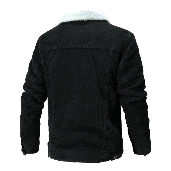 Vintage Charm | Sherpa-Lined Bomber Jacket with Spacious Pockets | Stylish Warmth for Cold Weather 5