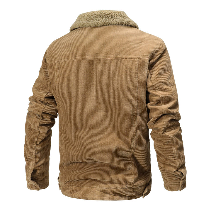 Vintage Charm | Sherpa-Lined Bomber Jacket with Spacious Pockets | Stylish Warmth for Cold Weather 7