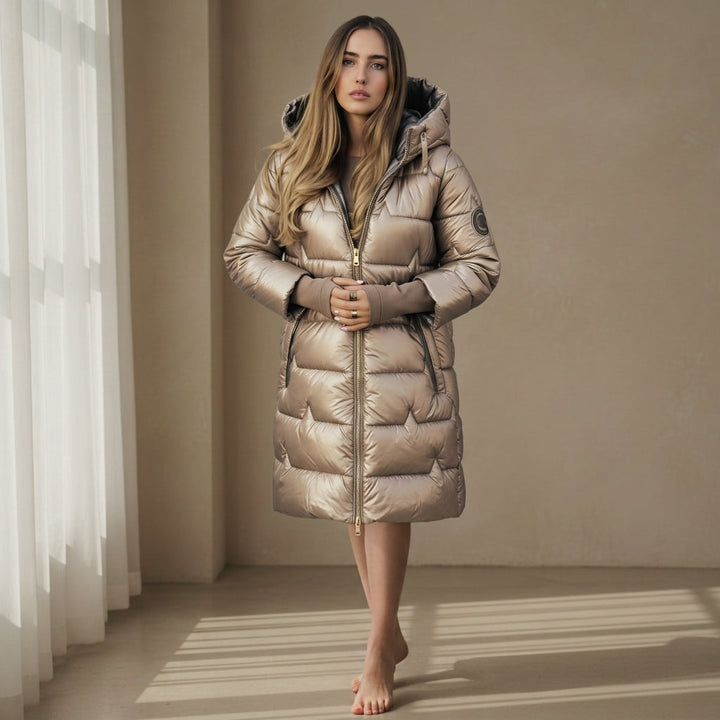 Virelle | Black Puffer Jacket with Hood for Ultimate Warmth | Stylish Outerwear for Versatile Wear 0